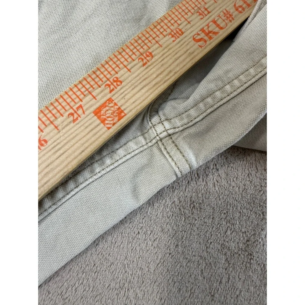 Faherty Pants Men's size 35(37)x28 White Beige‎ Stretch Casual Preppy